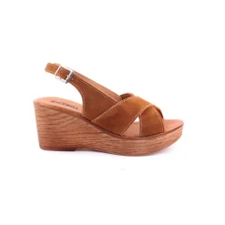Sandalias Altas*WALKWELL Sandália Camel