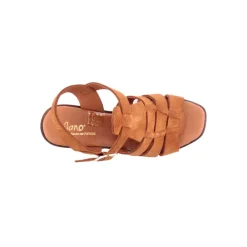 Sandalias Altas*WILANO Sandália Camel