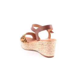 Sandalias Altas*WILANO Sandália Leopardo