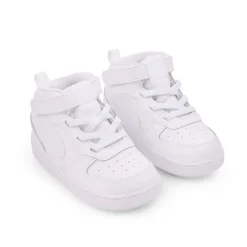 Menino|Criança*NIKE Sapatilha Court Borough Mid Branco