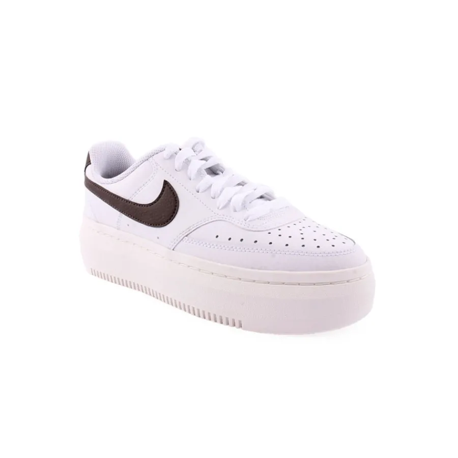 Ténis|Mulher*NIKE Sapatilha Court Vision Alta Branco