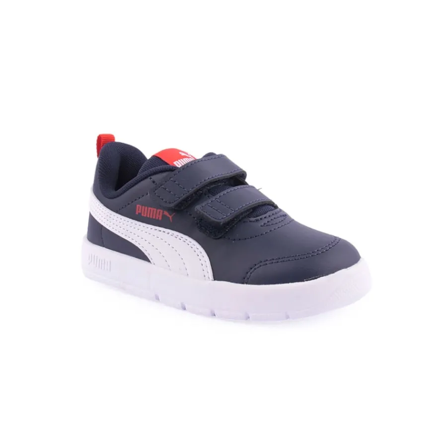 Menino|Criança*PUMA Sapatilha Courtflex Az.Vermelho