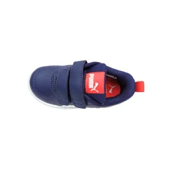 Menino|Criança*PUMA Sapatilha Courtflex Az.Vermelho