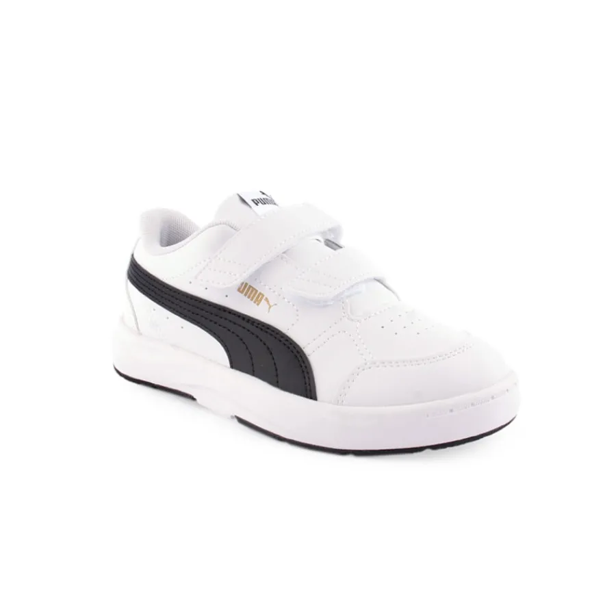 Menino*PUMA Sapatilha Evolve Court Br.Preto
