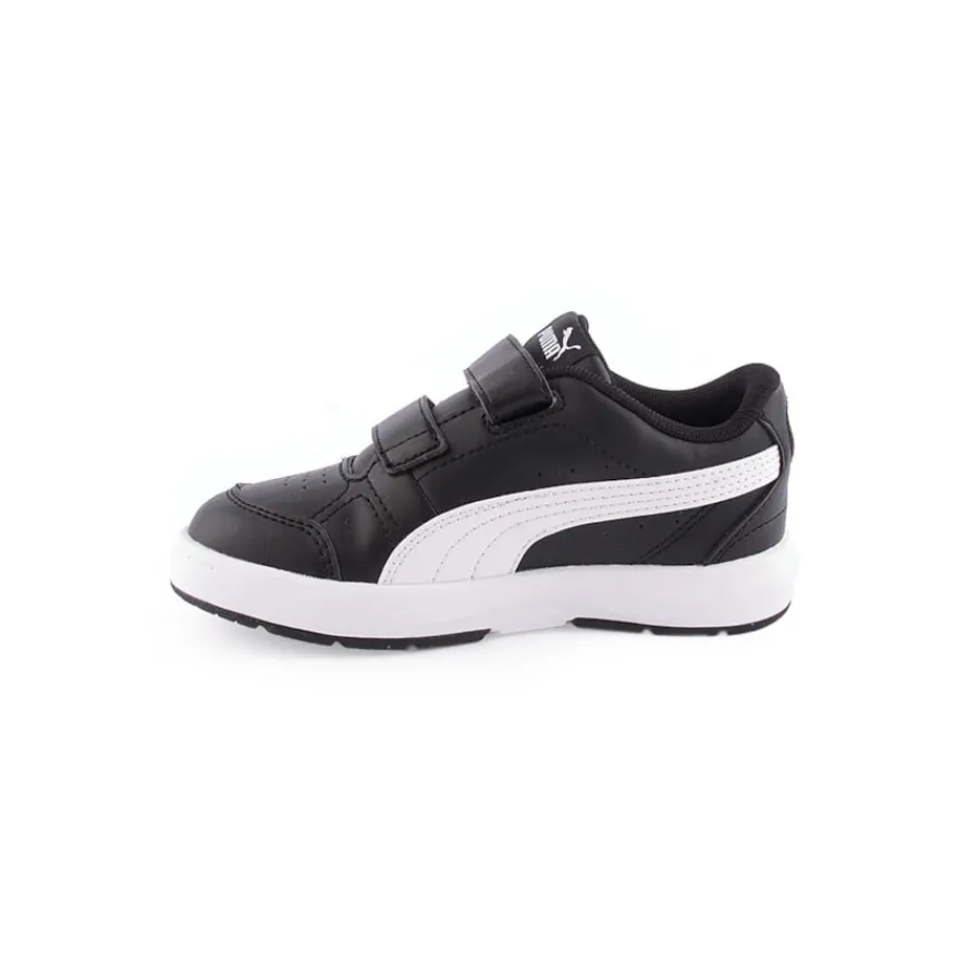 Menina|Menino*PUMA Sapatilha EVOLVE COURT Pr.Branco