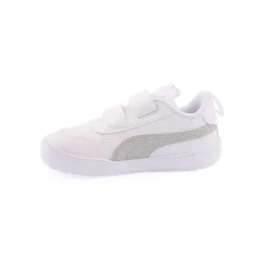 Menina*PUMA Sapatilha Multiflex Glitz Br.Prata