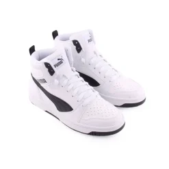 Menino*PUMA Sapatilha Rebound V6 Mid Branco