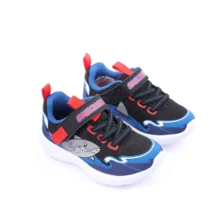 Menino|Criança*SKECHERS Sapatilha DYNA-LITE - SHARK-WAVE Preto