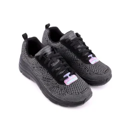 Ténis*SKECHERS Sapatilha Fashion Fit - Bold Boundaries Preto