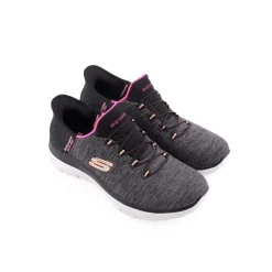 Ténis|Mulher*SKECHERS Sapatilha Heathered Mesh Bungee