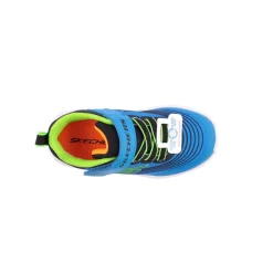 Menino|Criança*SKECHERS Sapatilha Microspec Advance Pr.Turquesa