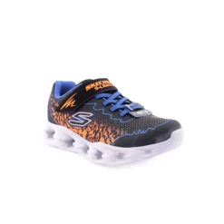 Menino|Criança*SKECHERS Sapatilha S Lights: Vortex 2.0 Pr.Laranja