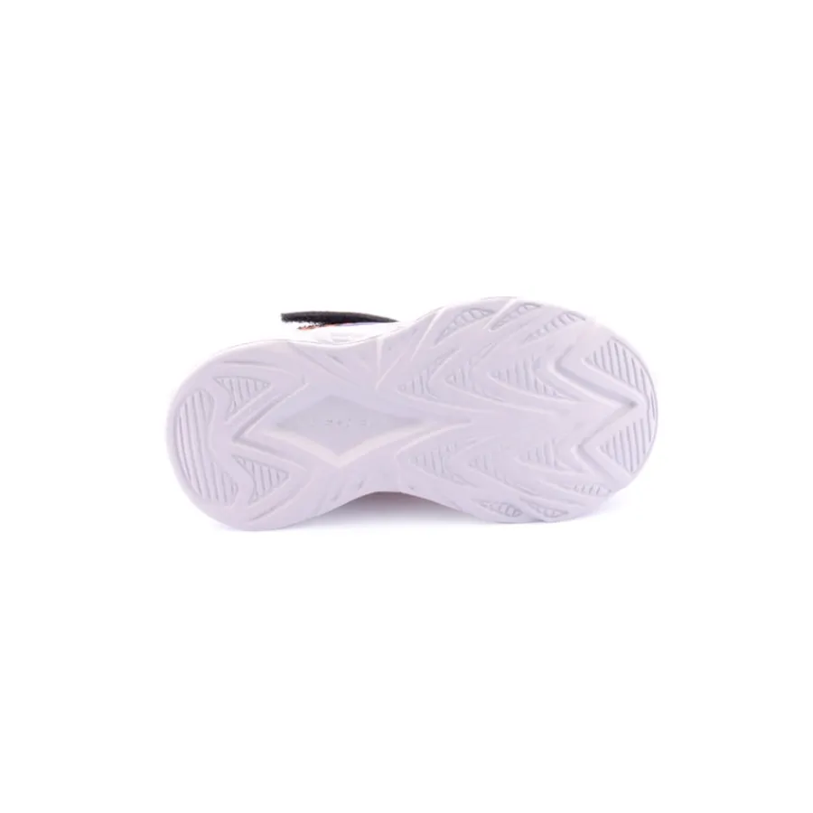 Menino*SKECHERS Sapatilha S Lights: Vortex 2.0 Pr.Laranja