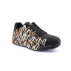 Menina|Criança*SKECHERS Sapatilha Uno Lite - Metallic Love