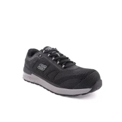 Homem*SKECHERS Sapatilha Work: Bulklin Preto