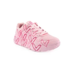 Menina|Criança*SKECHERS Sapatilha x JGoldcrown Rosa