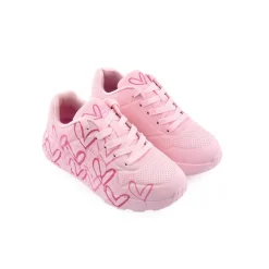 Menina|Criança*SKECHERS Sapatilha x JGoldcrown Rosa