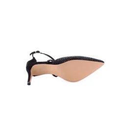 Sandalias Altas|Sapatos Altos*AZAREY Sapato Preto