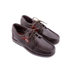 Mocassim / Velas*BRACCI Sapato Castanho