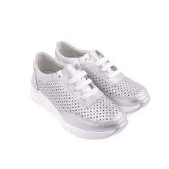 Sapatos Desportivos*AZAREY Sapato Desportivo Prateado